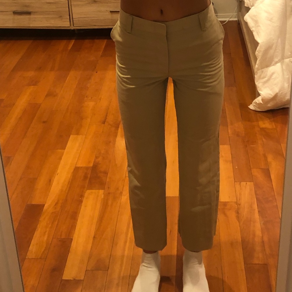 tan pants